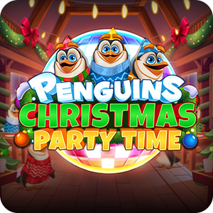 Penguins Christmas Party Time